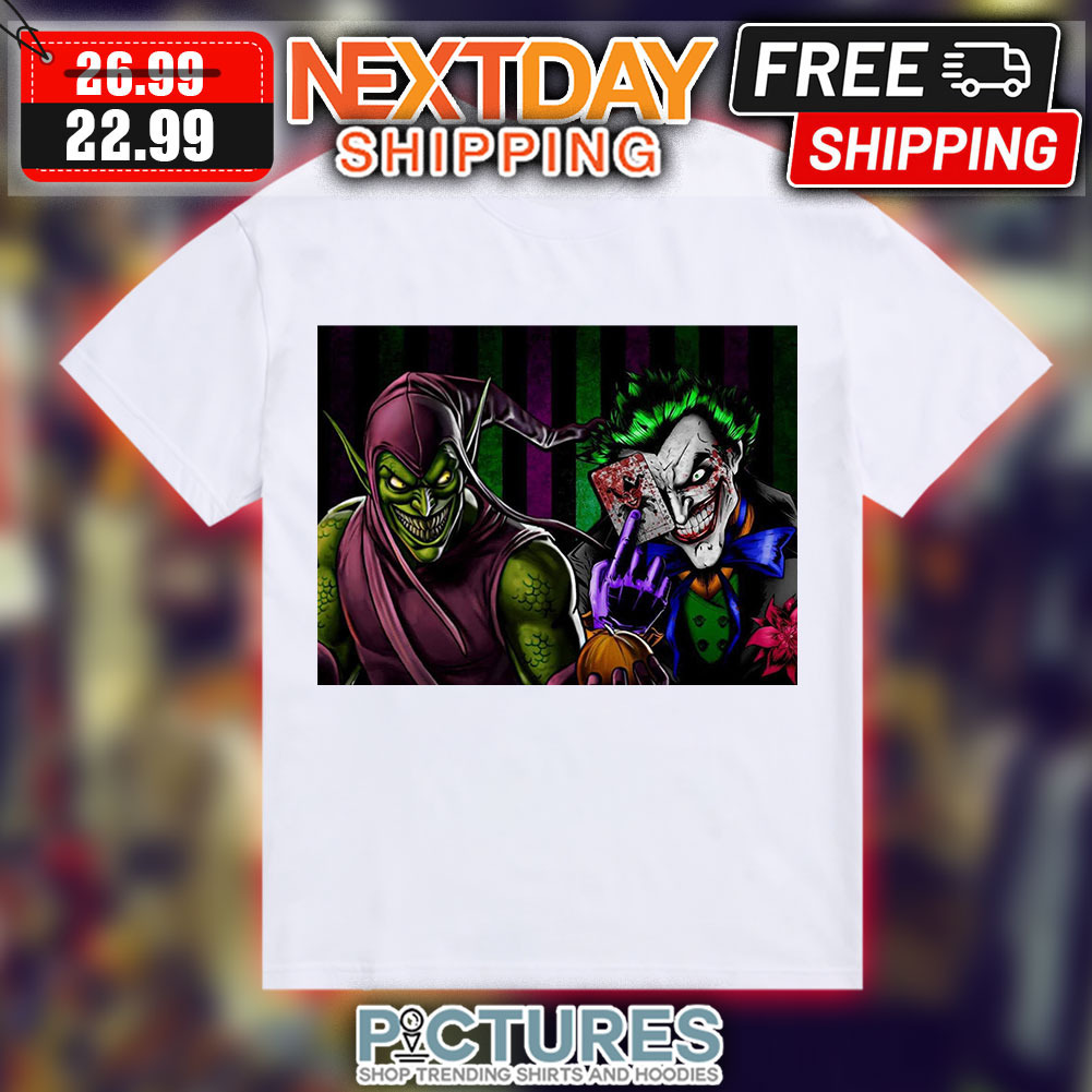 Green Goblin Joker Villains Shirt