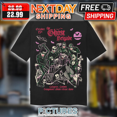 Zombie The Ghost Brigade October 15th Halloween 2023 Shirt