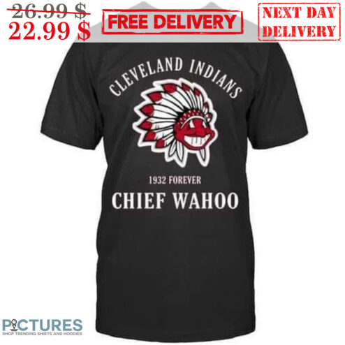 Native Redskins Cleveland Indians 1932 Forever Chief Wahoo Shirt