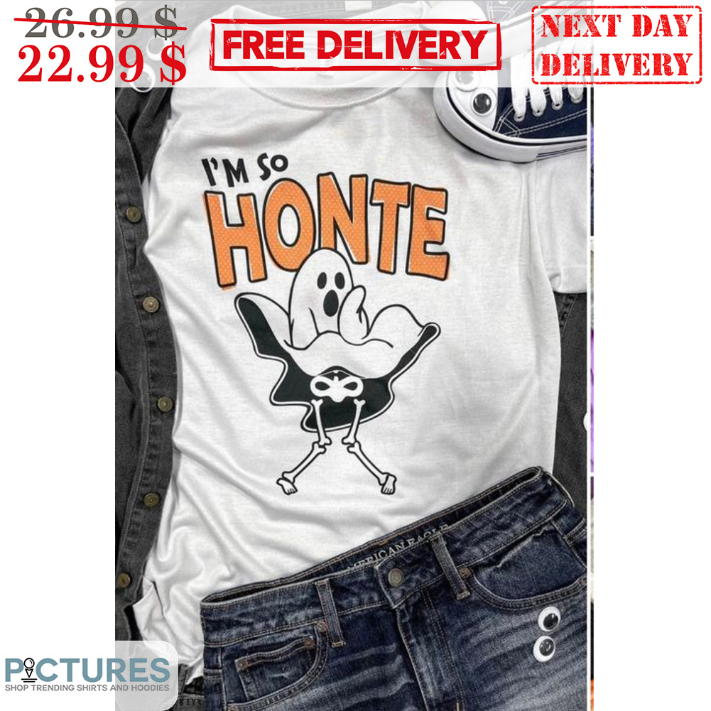 Boo Ghost Shy I'm So Honte Halloween 2023 Shirt