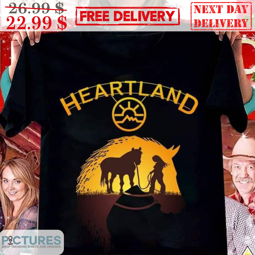 Heartland Girl Horse Shadow Vintage Shirt