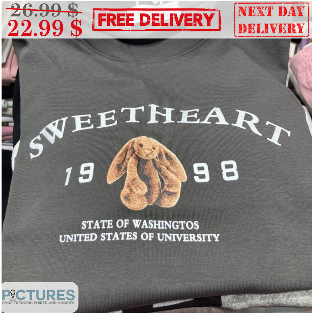Dolly Sweetheart 1998 State Of Washintos United States Of University Shirt