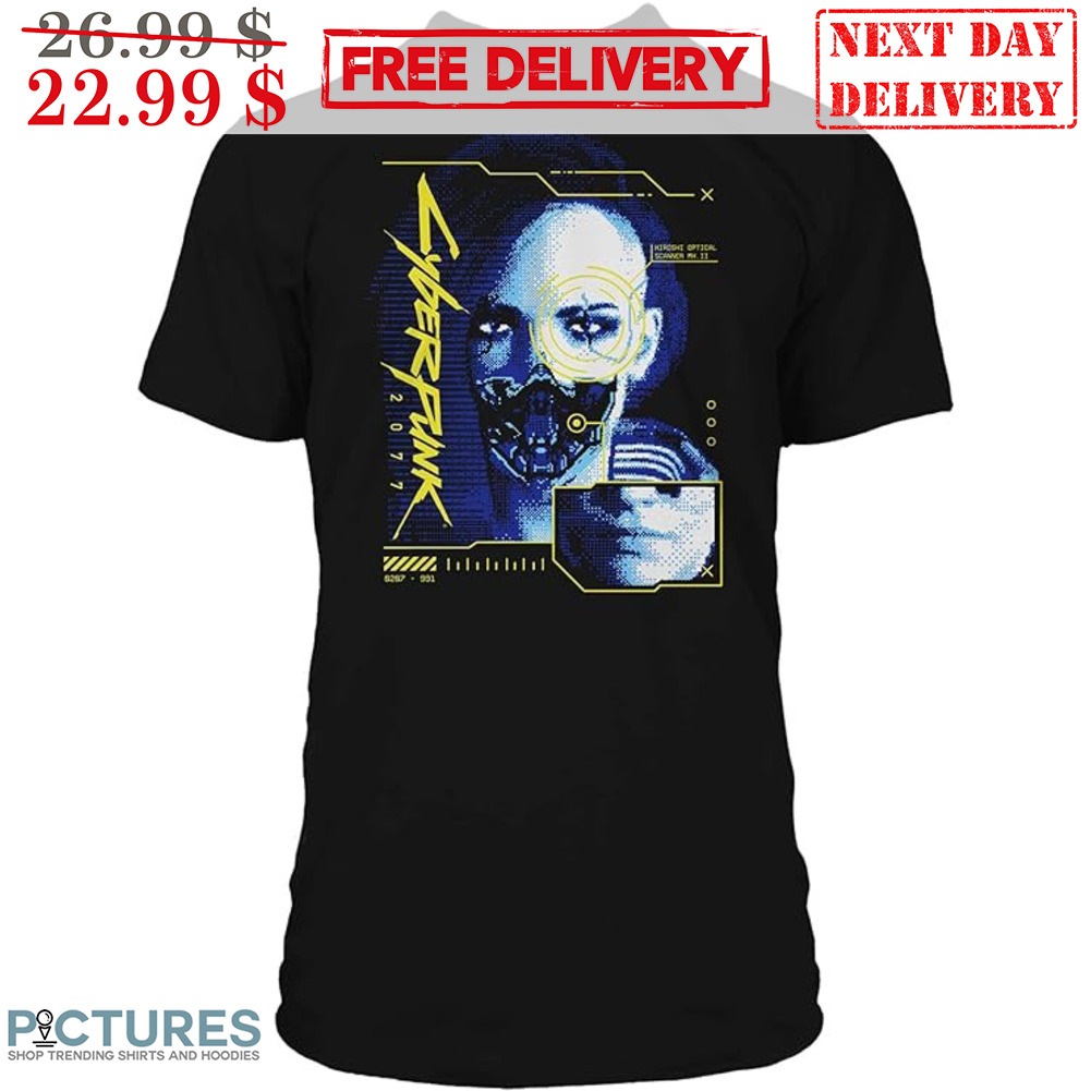 J!NX Cyberpunk 2077 Cyber Face Shirt