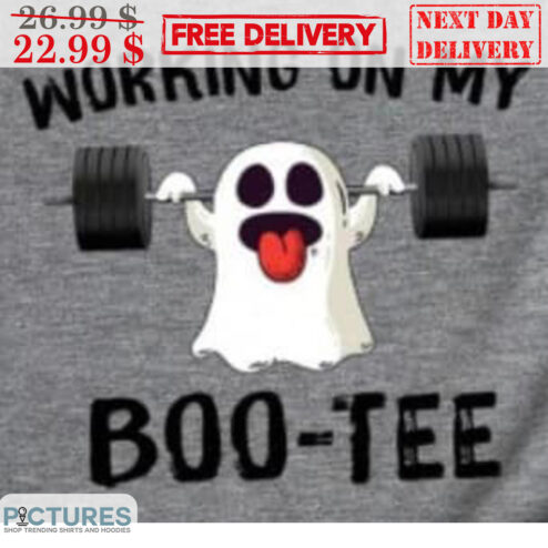 Boo-Tee Ghost Working On My Shirt