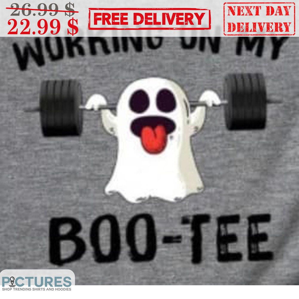 Boo-Tee Ghost Working On My Shirt
