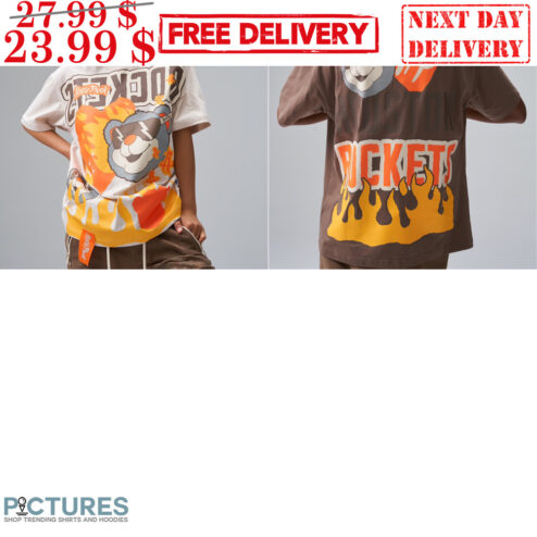 Houston Rockets Hype Park Bear NBA Shirt