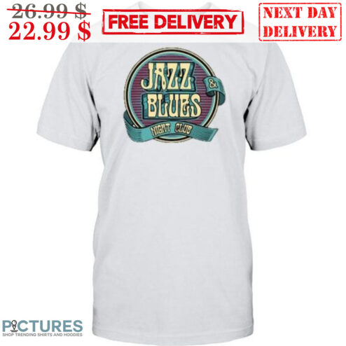 Jazz Blues Night Club Retro Vintage Shirt