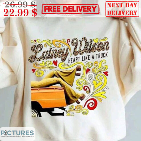 Lainey Wilson Heart Like A Truck Leopard Shirt