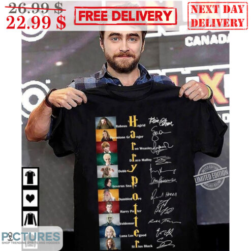 Harry Potter Characters Signature Shirt