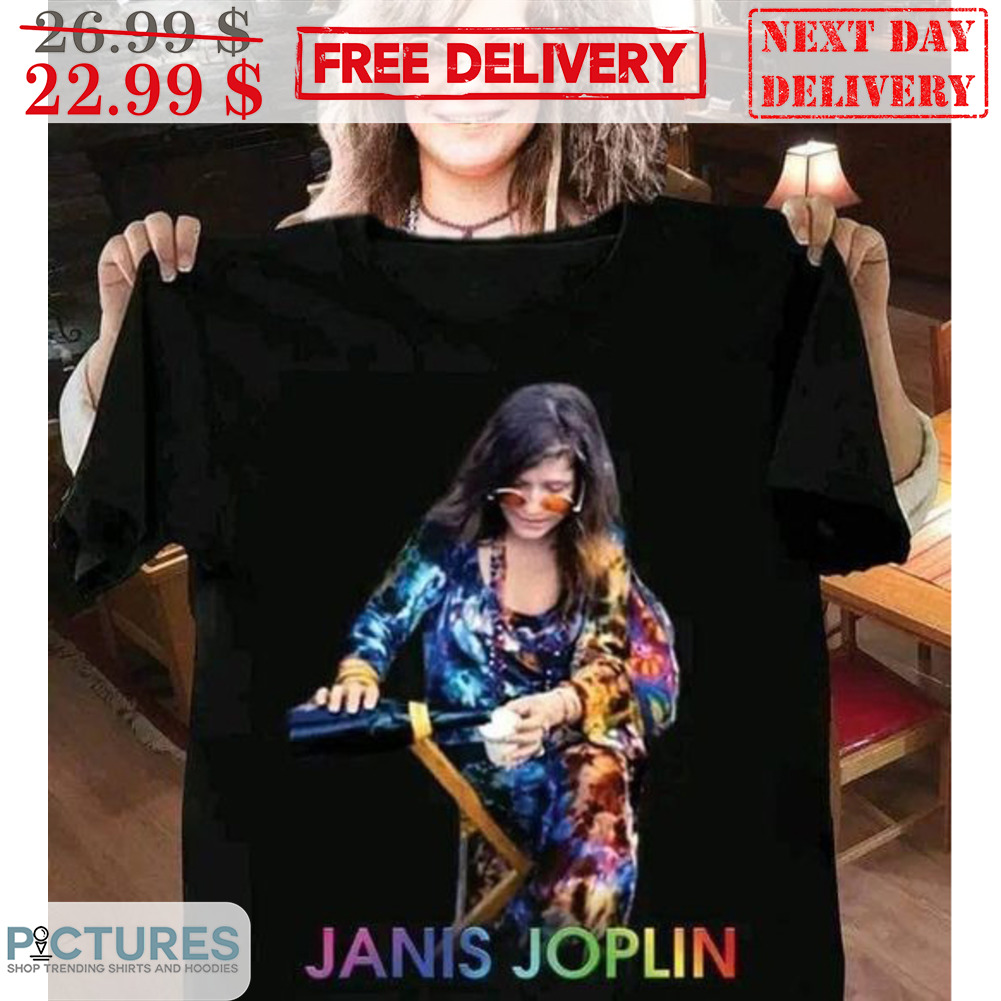 Janis Joplin Colorful Pop Singer Thank You For Your Memories Shirt