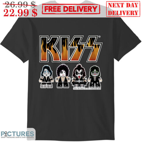 KISS Lego Cute Rock Band Shirt