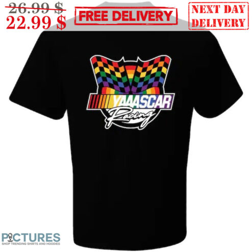 LGBTQ Yaaasacr Racing Flag Shirt