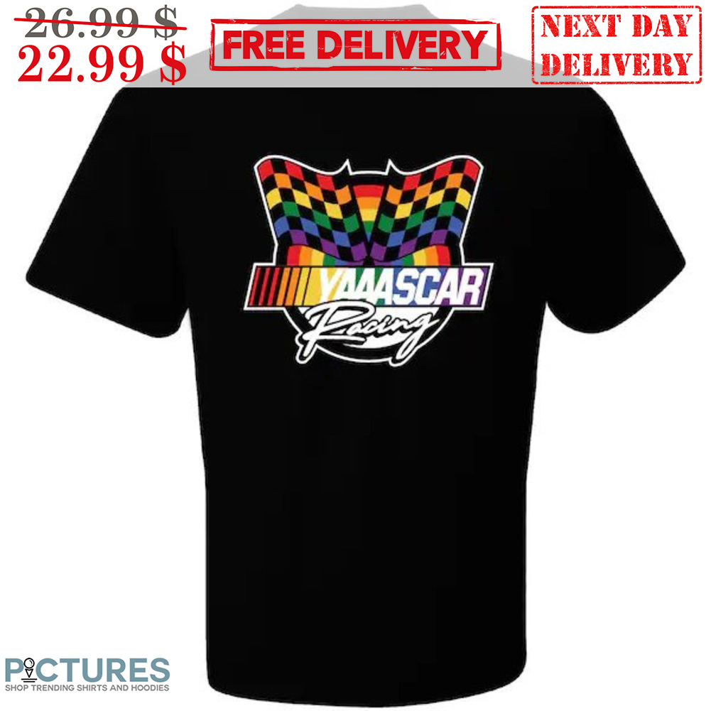 LGBTQ Yaaasacr Racing Flag Shirt