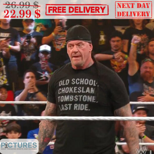 Old School Chokeslam Tombstone Last Ride Shirt