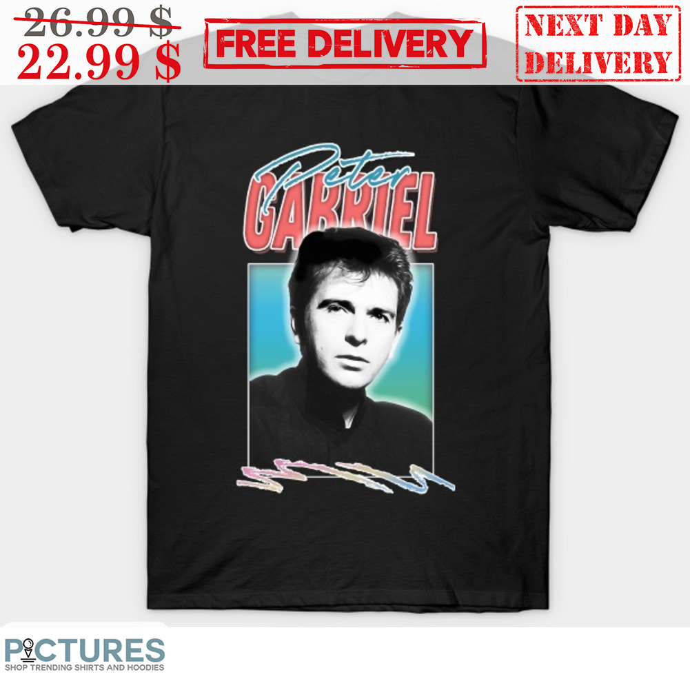 Peter Gabriel Young Genesis Shirt