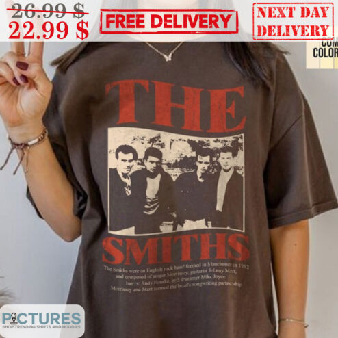 The Smiths Rock Band Retro 80s Shirt