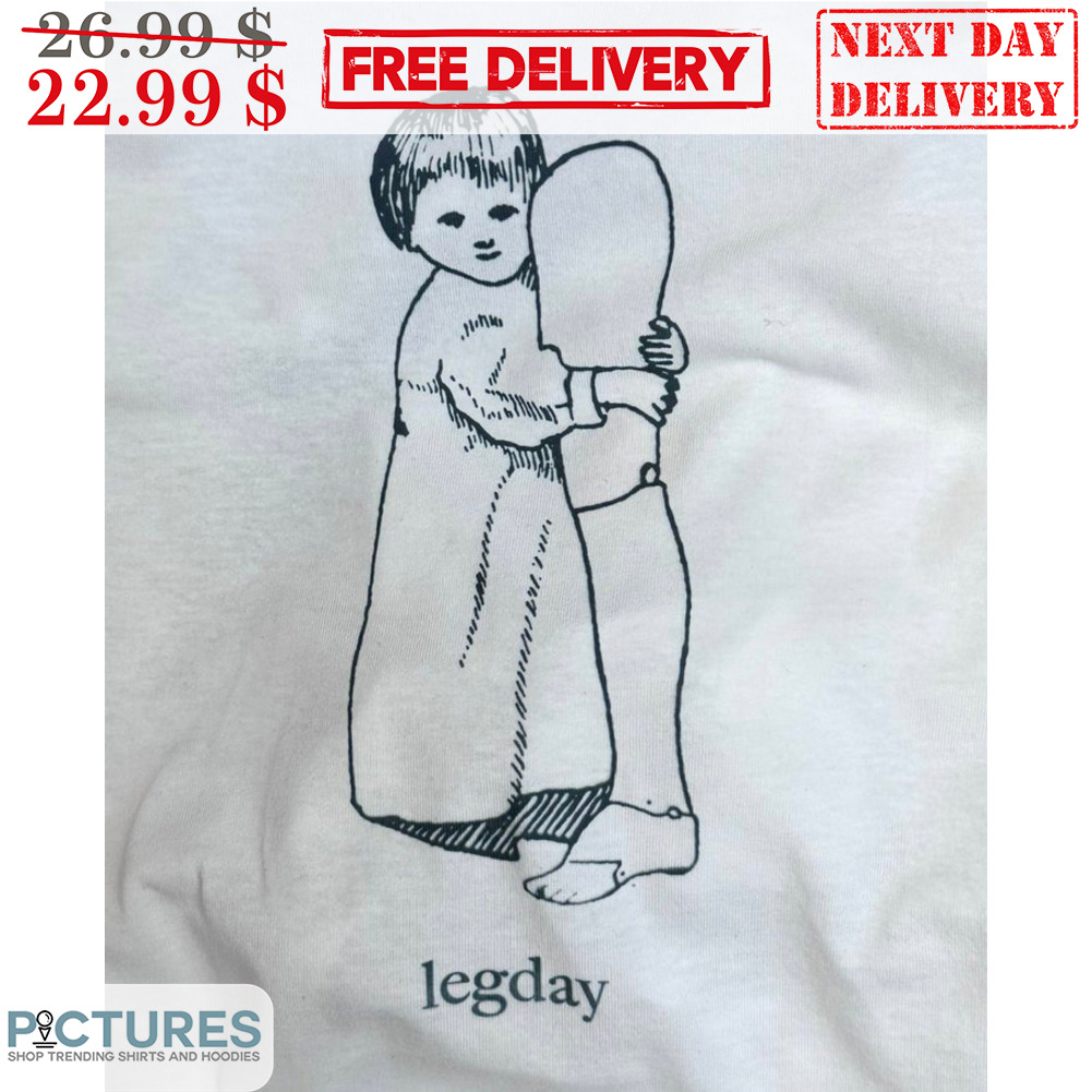 Legday Kid Hug Fake Leg Shirt