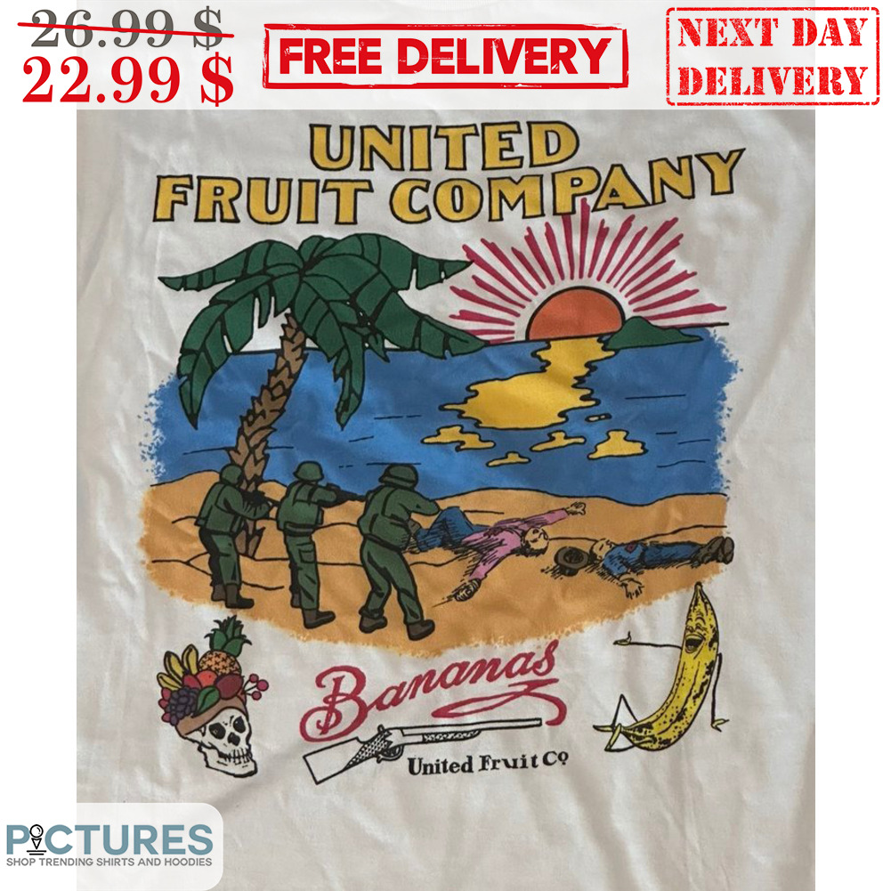 United Fruit Company Bananas Beach Soldier Shirt