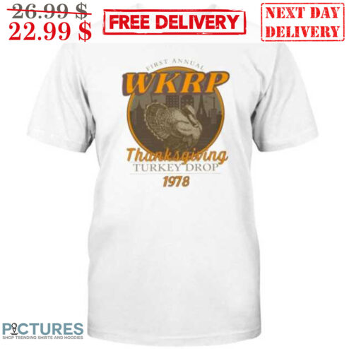 First Annual WKRP Thanksgiving Turkey Drop 1978 Shirt