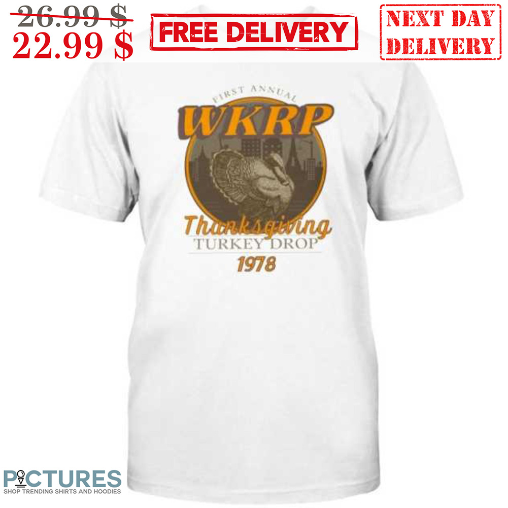 First Annual WKRP Thanksgiving Turkey Drop 1978 Shirt