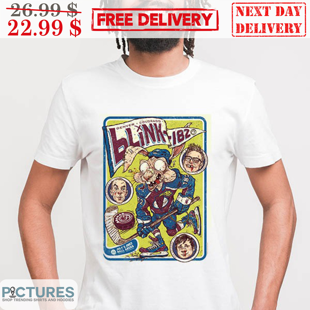 Blink-182 Denver Colorado Event July 3 2023 Tour Shirt