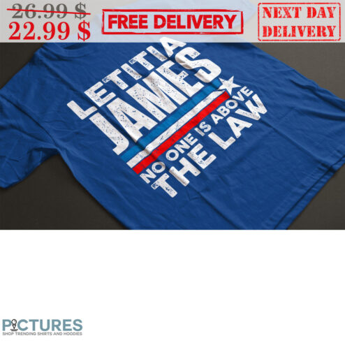 Letitia James No One Is Above The Law Vintage Shirt