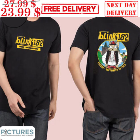 Blink-182 September 19 2023 02 Arena Prague Czech Republic Traditional Costume Prague Shirt