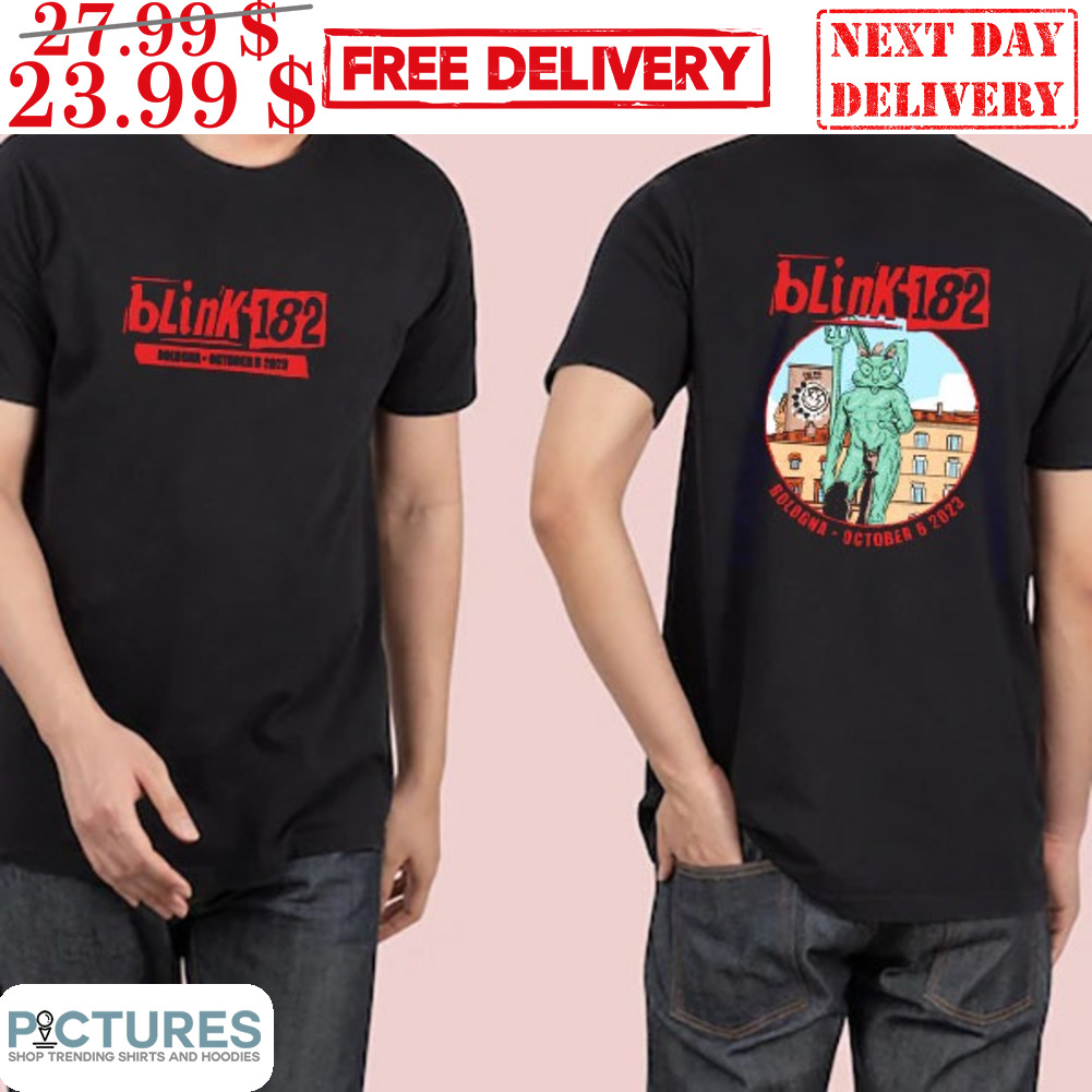 Blink-182 Unipol Arena Casalecchio di Reno Bologna October 6 2023 Shirt