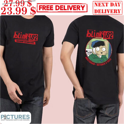 Blink-182 Ziggo Dome Amsterdam Netherlands October 08 2023 Shirt