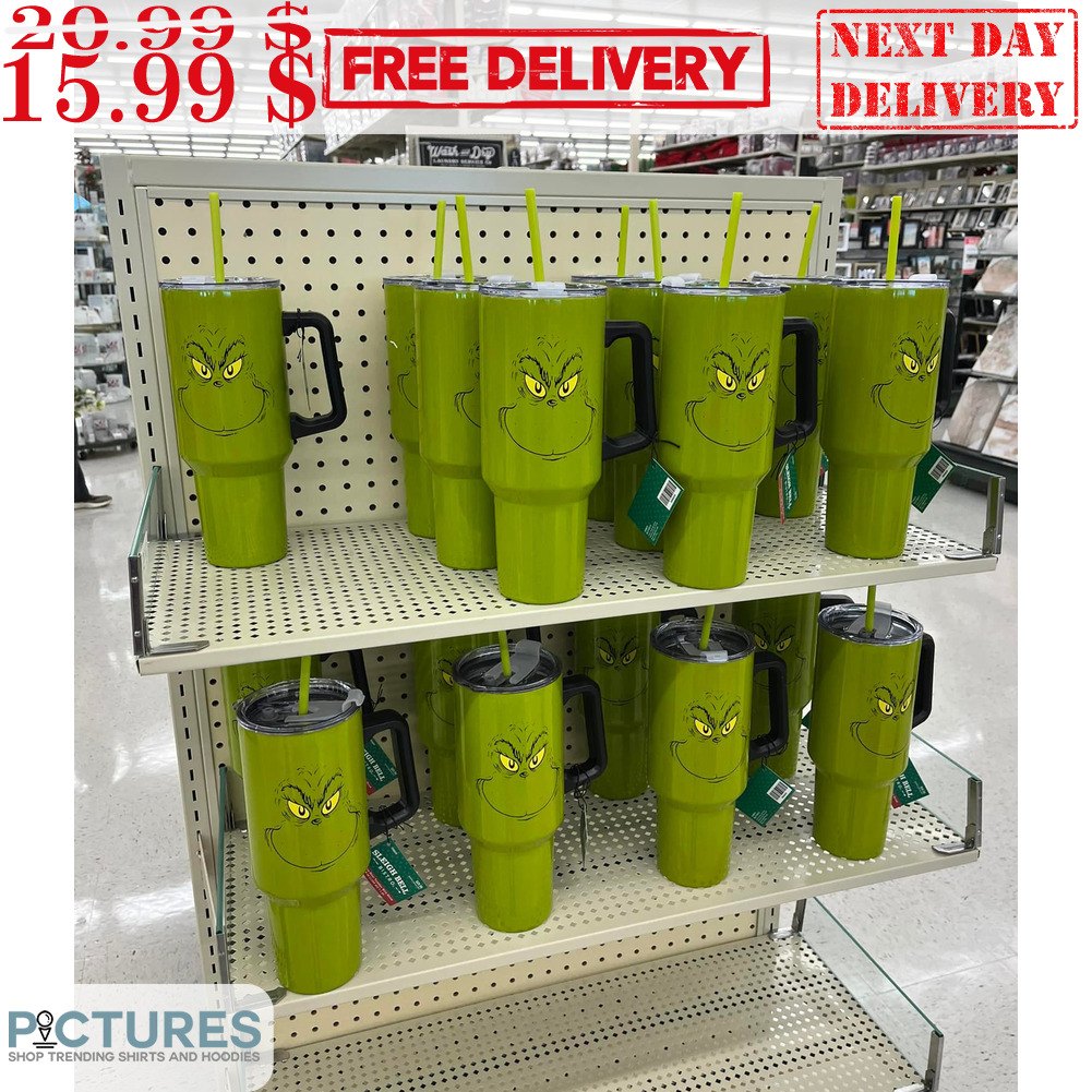 Grinch Face Fun Christmas 2023 Mug