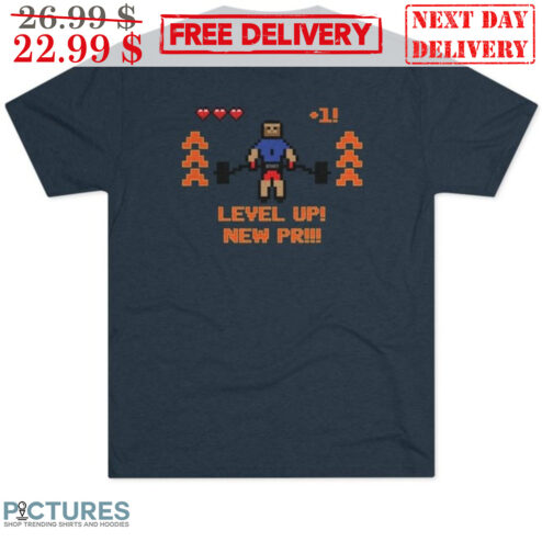 Gym Level Up New PR Shirt