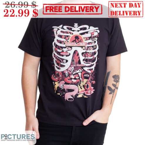 Skeleton Anatomy Park Vintage Shirt