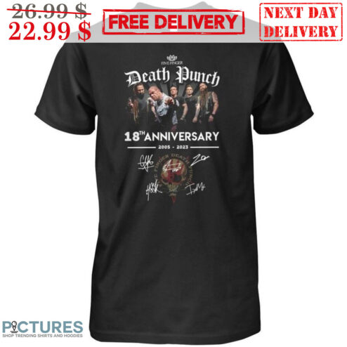 Death Dunch 18th Anniversary 2005-2023 Signature Shirt