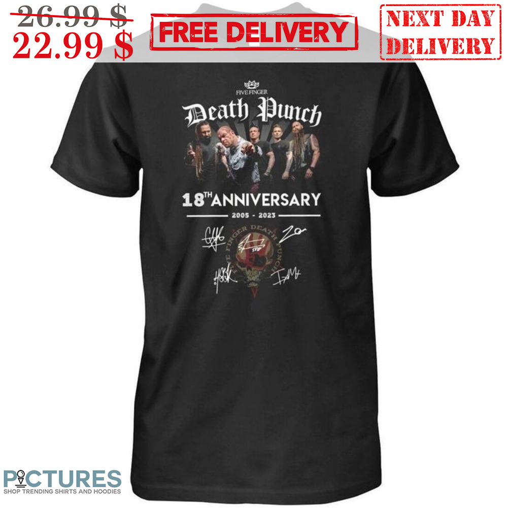 Death Dunch 18th Anniversary 2005-2023 Signature Shirt