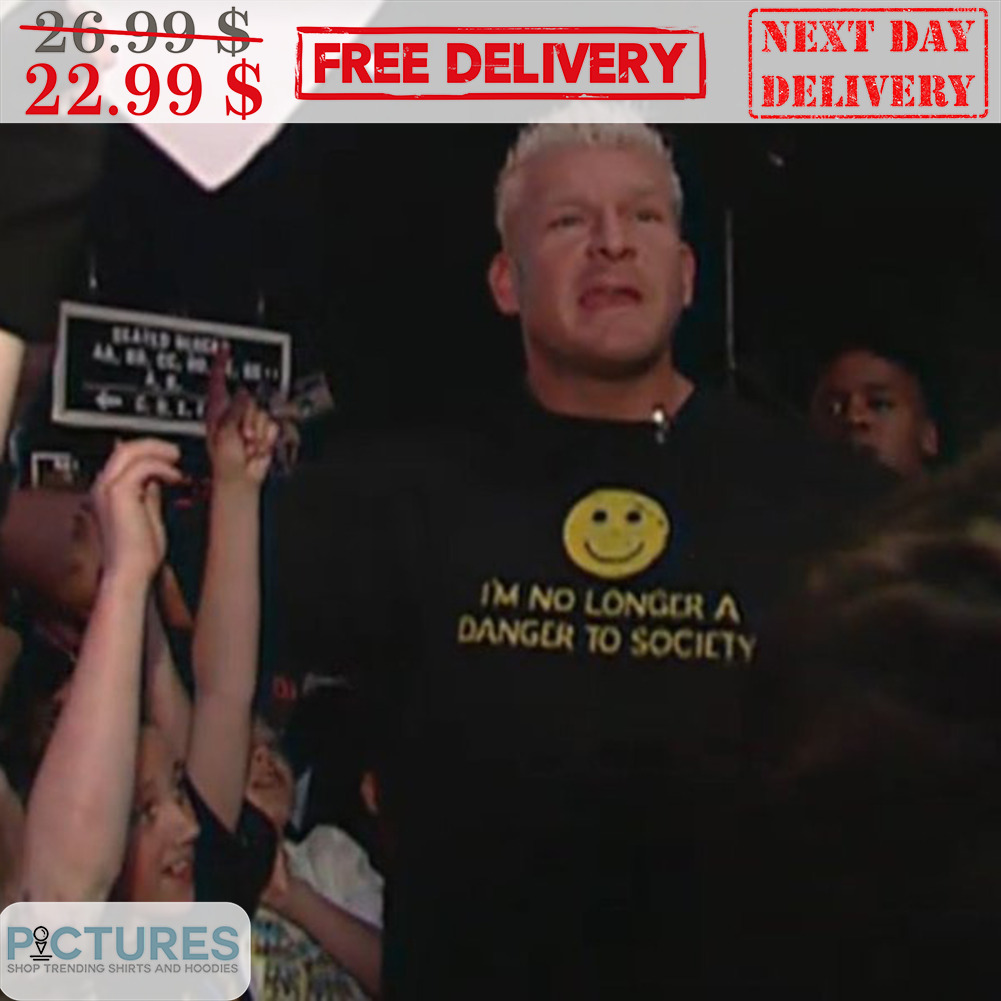 Smiley I'm No Longer A Danger To Society Shirt