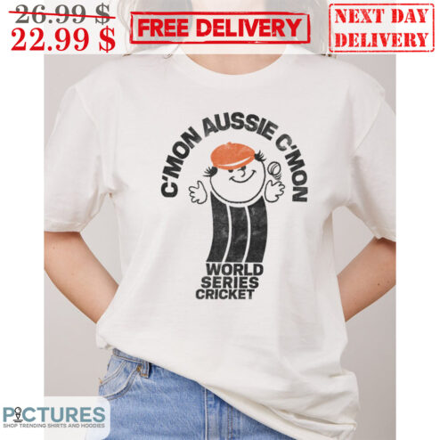 C'mon Aussie C'mon World Series Cricket Vintage Shirt