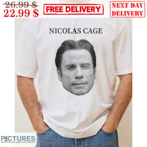 Face Off Nicolas Cage Shirt