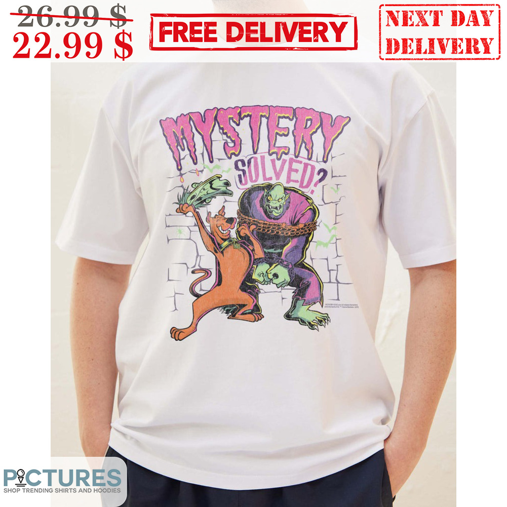Scooby Doo Mystery Solved Vintage Shirt