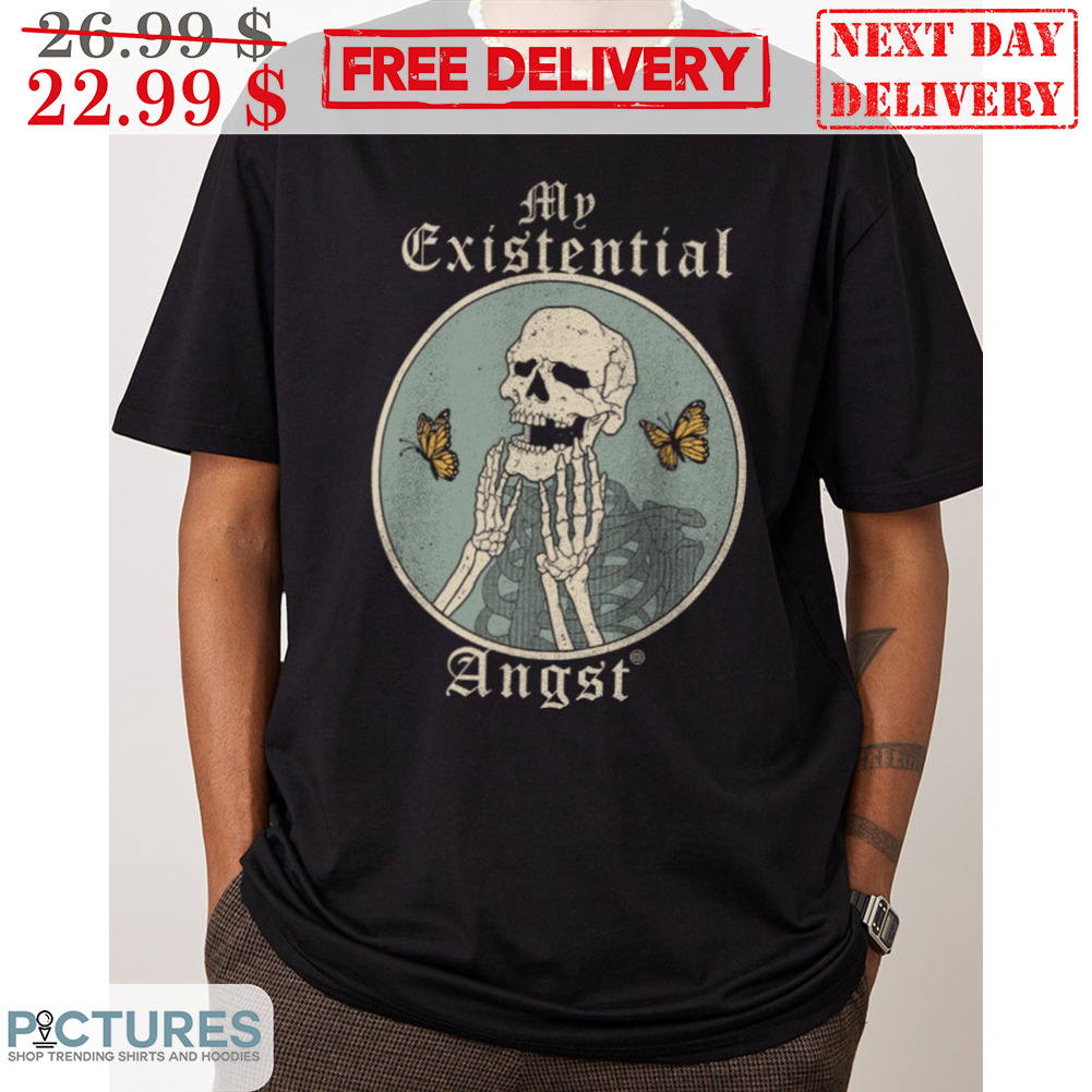 Skeleton My Existential Angst Shirt