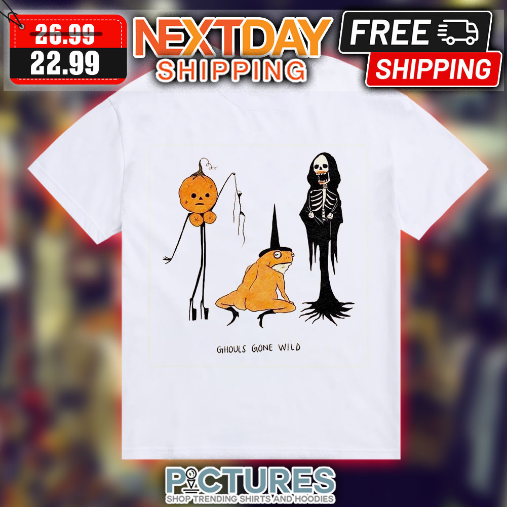 BDSM Ghouls Gone Wild Pumpkin Frog Death Halloween 2023 Shirt