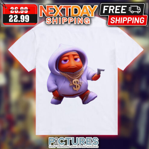 Marlin Gangster Smoking Finding Nemo Shirt