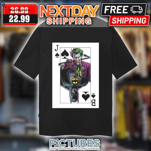 Batman Joker DC Comics Card Shirt
