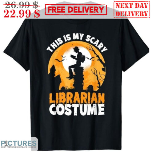 This Is My Scary Librarian Costume Halloween 2023 Shirt