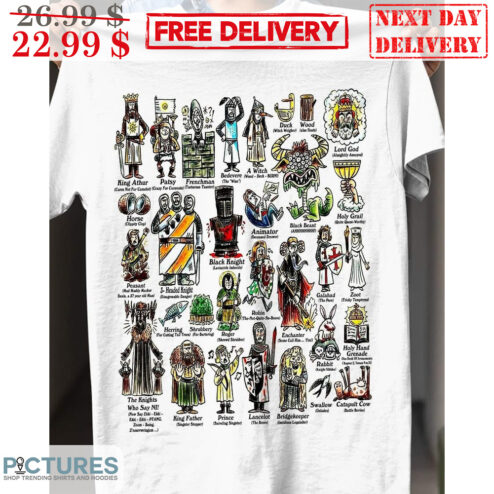 The Monty Python Field Guide To A Quest For The Holy Grail Shirt