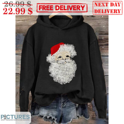 Santa Claus 3D Ugly Christmas 2023 Sweatshirt