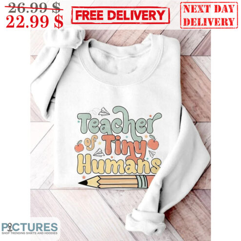 Teacher Of Tiny Humans Pencil Shirt