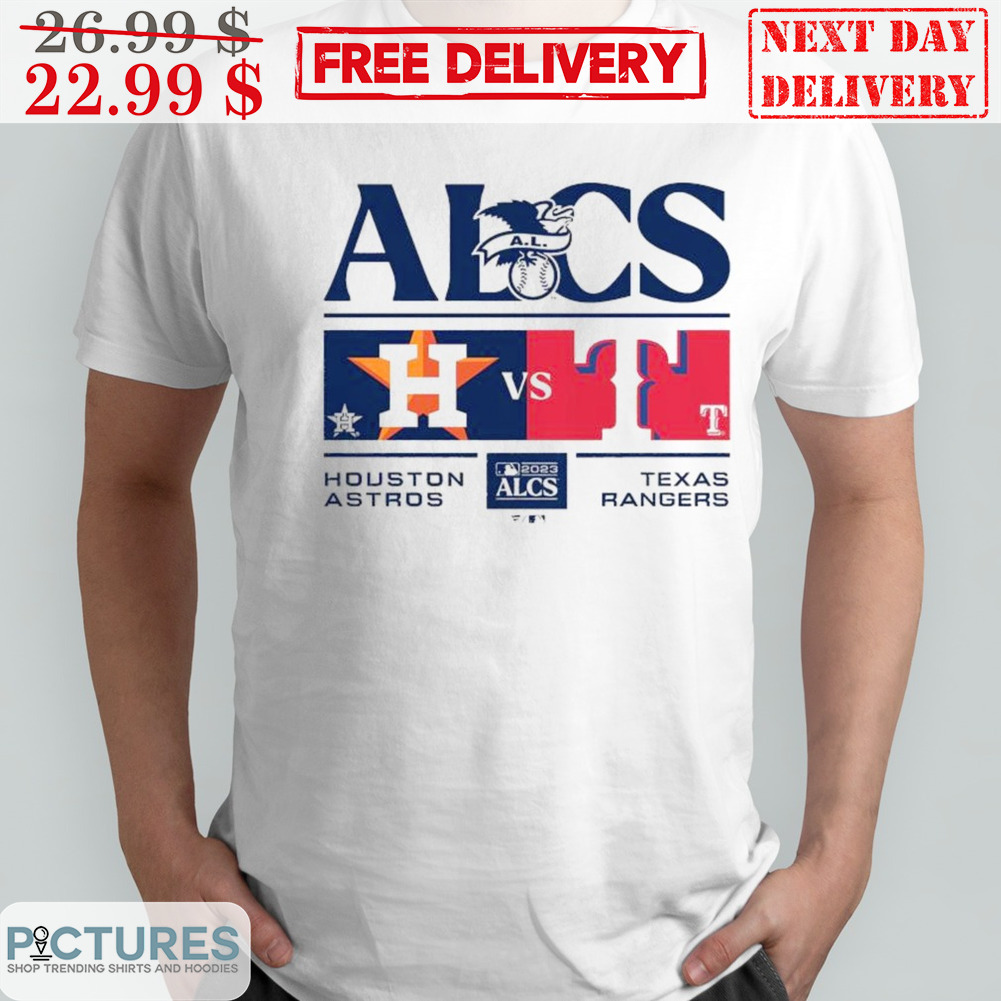 ALCS Houston Astros Vs Texas Rangers MLB Shirt