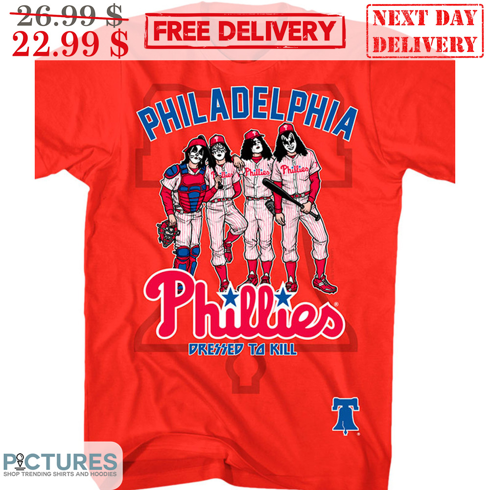 KISS Philadelphia Phillies Passed To Kill MLB Shirt