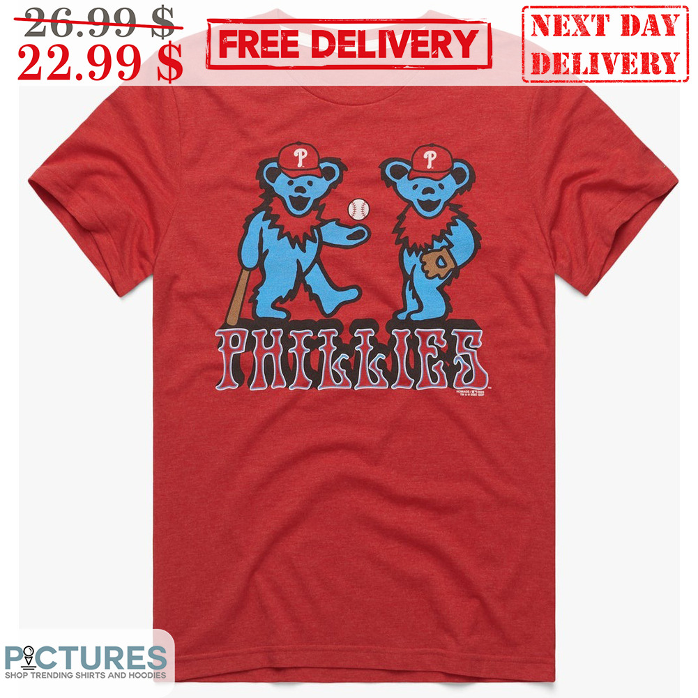 Mascot Bear Philadelphia Phillies MLB Shirt