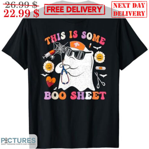 Nurse This Is Some Boo Sheet Halloween 2023 Vintage Shirt